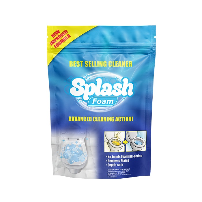 1x Splash Foam Toilet Cleaner (u2)