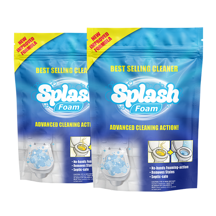 2x Splashfoam - Toilet Cleaner - Cross - U15