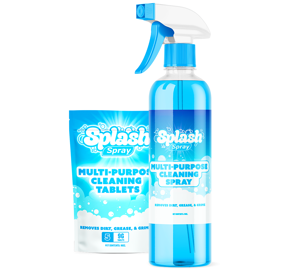1x Splash Tablet Packs + Spray Bottle (pnd)