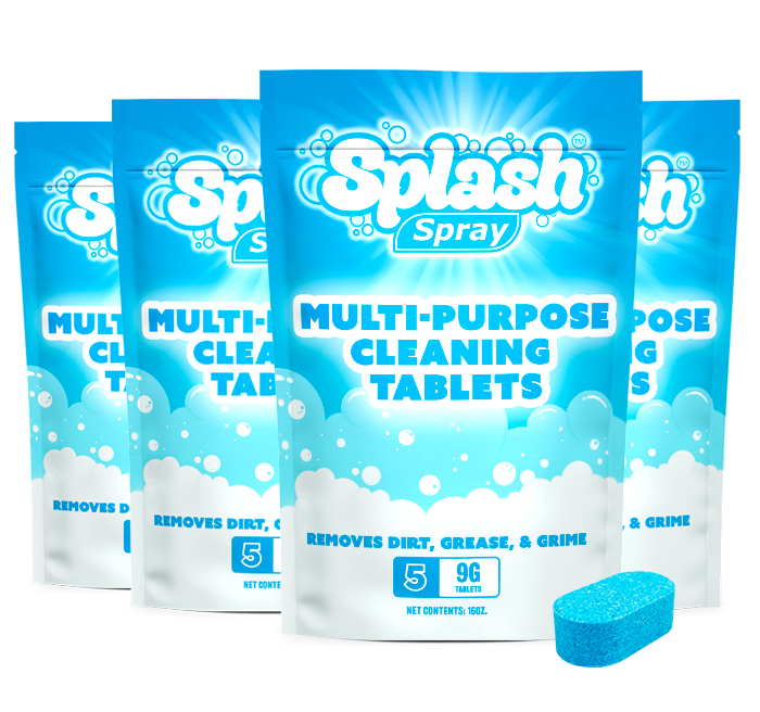 4 Splash Cleaning Tablets